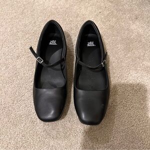wild fable Black Mary Jane Square-Toe Flats